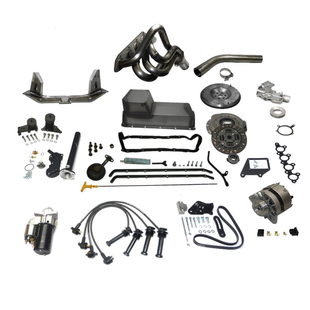 MK1/MK2 Cortina - Zetec Fitting Kit - Stage 2 - Silvertop - Steering ...