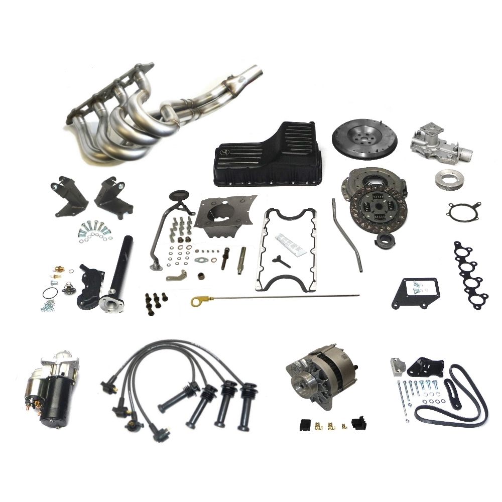 MK1 Cortina - Zetec Fitting Kit - Stage 2- Silvertop - Rack and Pinion ...