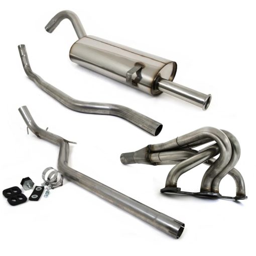 MK1/MK2 Escort No Panhard - X-Flow 2.25" Exhaust Manifold and System Kit (ENP009)